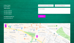 Site internet - L'Olivier Traiteur - Côté Gauche Christophe Golay