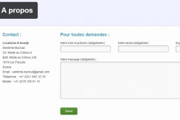 Site internet - lè kondji - Côté Gauche Christophe Golay