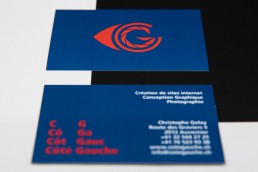 Graphisme - identité visuelle - Côté Gauche Christophe Golay
