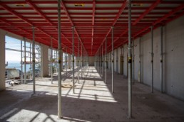Photos Côté Gauche Christophe Golay - Construction de trois bâtiments - Collège de Vigner à Saint-Blaise
