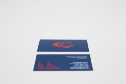Graphisme - cartes de visite - Côté Gauche Christophe Golay