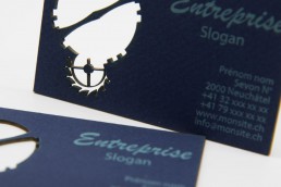 Graphisme - cartes de visite - Côté Gauche Christophe Golay