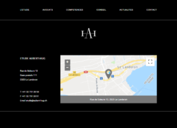 Site internet - Etude Aubert-Hug - Côté Gauche Christophe Golay